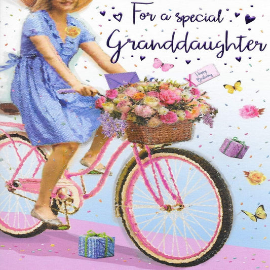 Granddaughter Birthday Card   -    Regal Publishing   -    8 x 6 inches