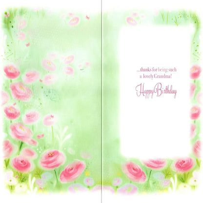 Grandma Birthday Card with Cute Rabbit     -    133   x   197mm