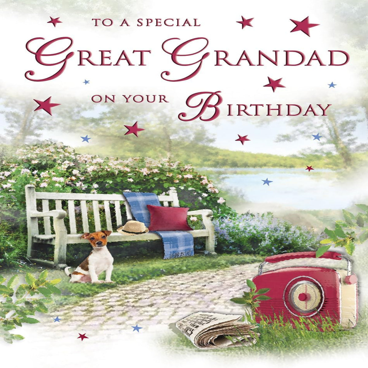 Great Grandad Birthday Card | Regal Publishing   -   9  x  6 inches