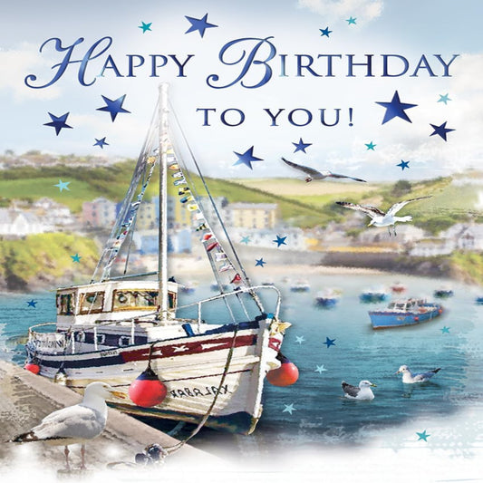 Happy Birthday Card for Him | Regal Publishing Male Birthday Card   -  Regal Publishing  - 8 x 6 inches