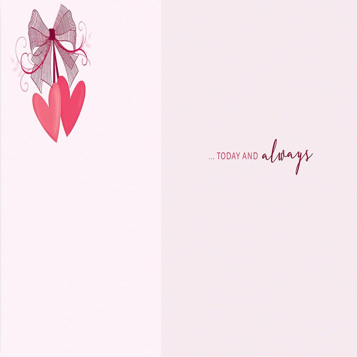 Koko Designs Luxury Contemporary Anniversary Card | Elegant Anniversary Greeting   -   8  x  6 inches