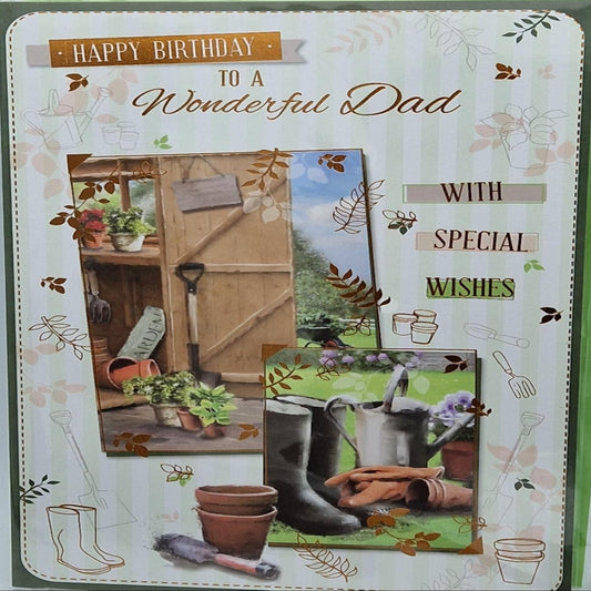 Large Dad Birthday Card | Special Birthday Greeting Card for Dad