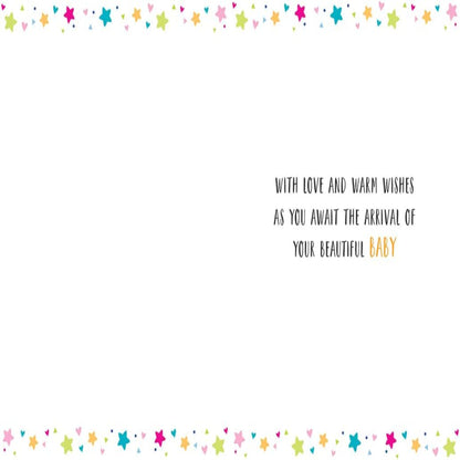 Modern Baby Shower Congratulations Card   -   Regal Publishing  -   8   x   6   inches