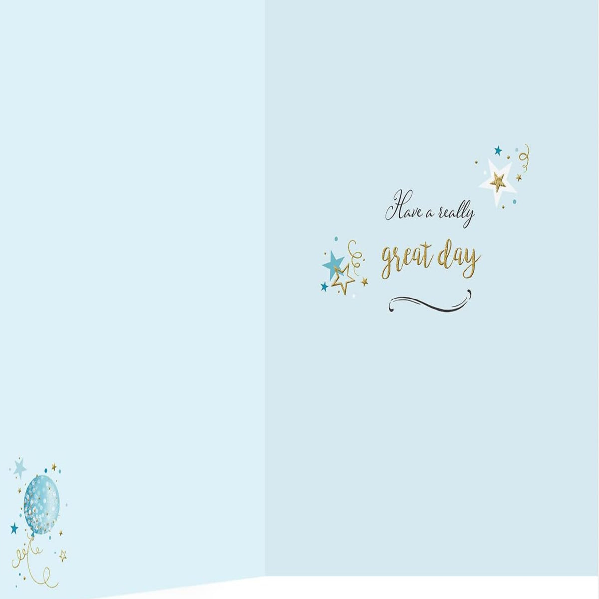 Modern Birthday Card for Him | Male Birthday Card  -  8  x  6 inches