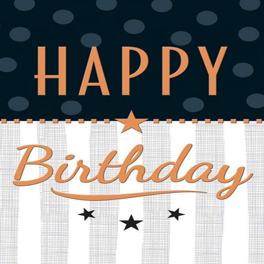 Modern Birthday Card   –   Piccadilly Greetings   -   7  x  5 inches