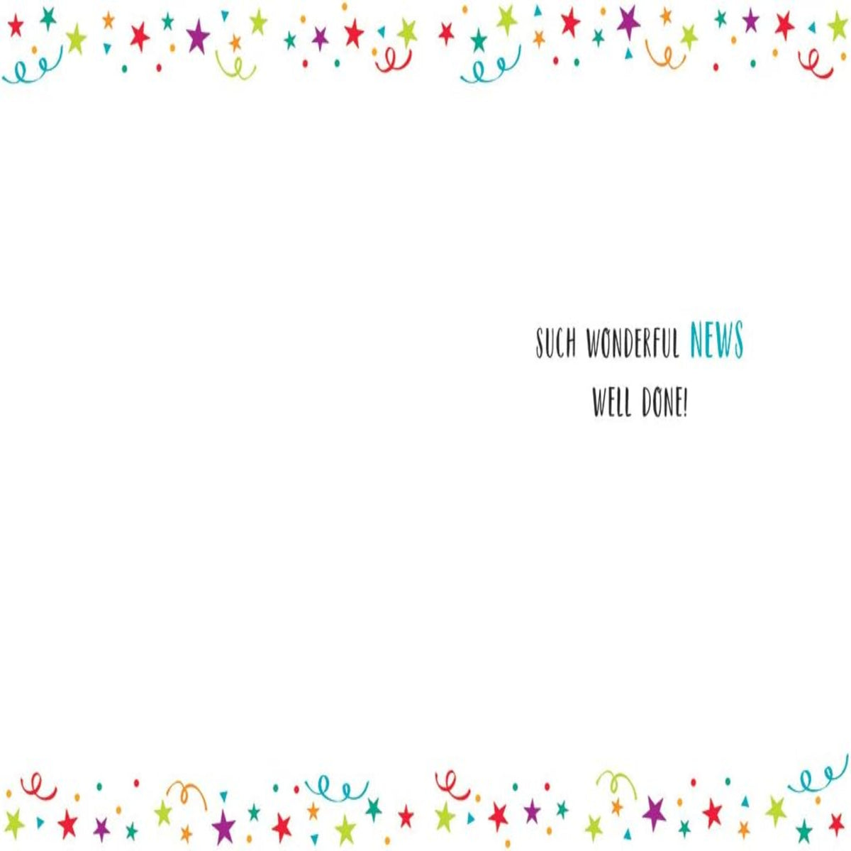 Modern Congratulations Card | Regal Publishing   -   8 x 6 inches