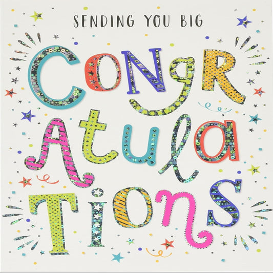 Modern Congratulations Card | Regal Publishing   -   8 x 6 inches