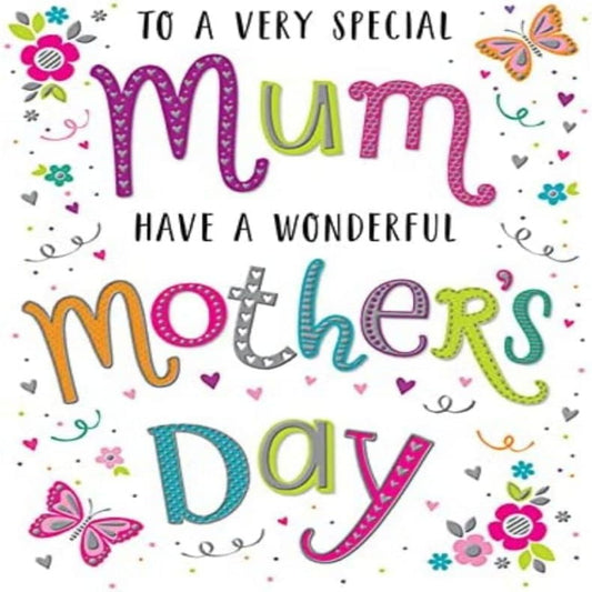 Modern Mother’s Day Card for Mum   –   Regal Publishing    -   8   x   6 inches