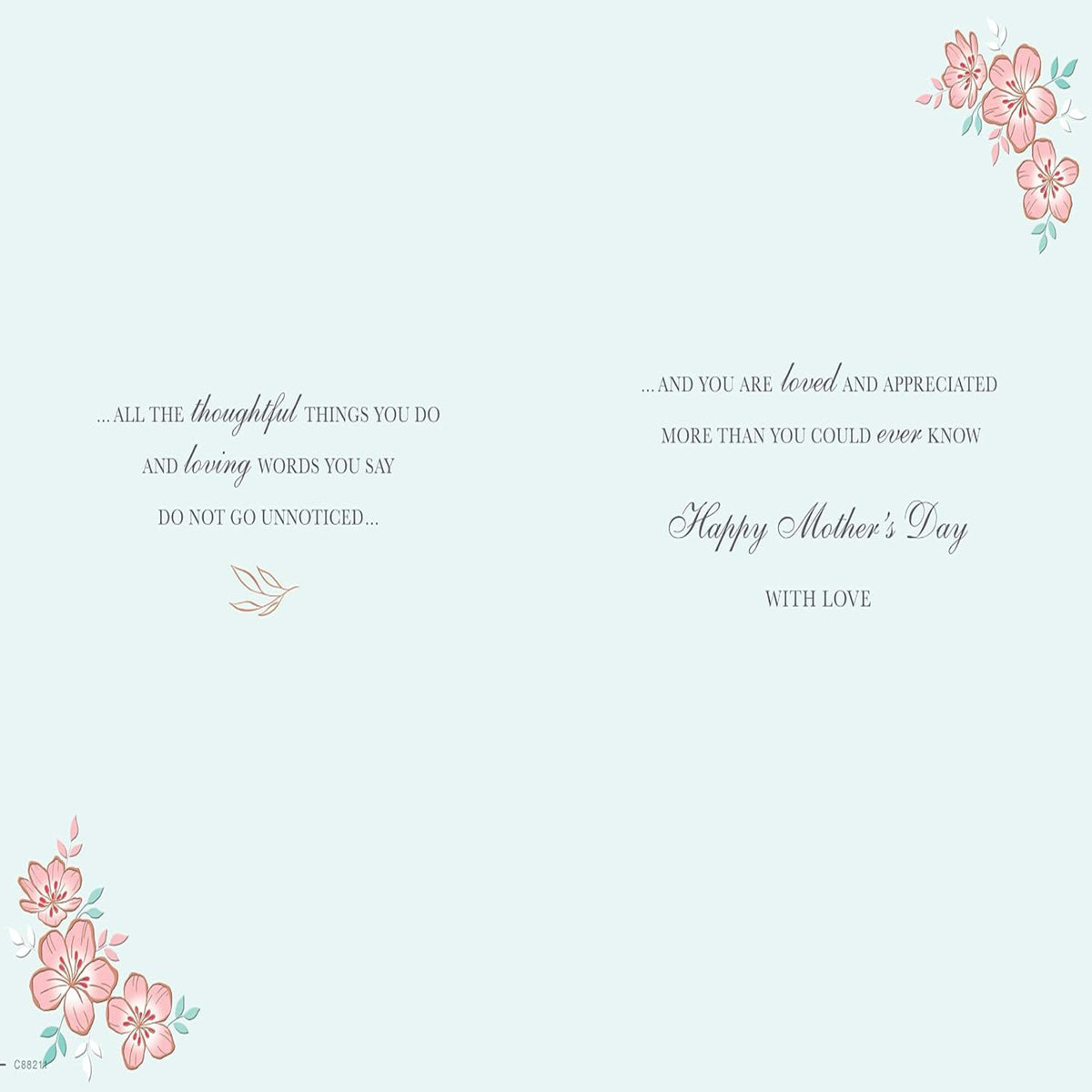 Mother's Day Card | Classic Mother's Day Greeting Card   -   Regal Publishing    -   9 x 6 inches