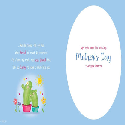 Mother's Day Card for Mum  -  Regal Publishing   -   8  x  6 inches