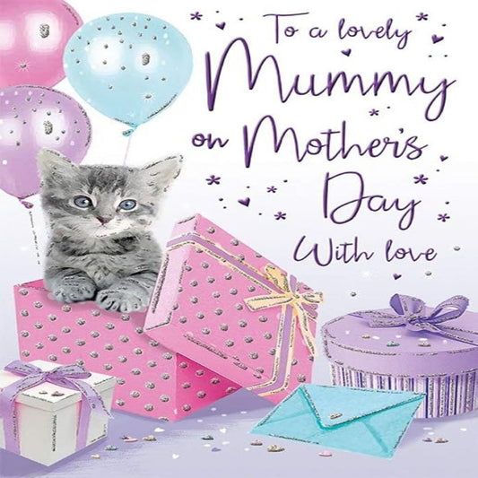 Mother's Day Card for Mummy  -  9 x 6 inches