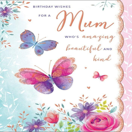 Mum Birthday Card – Large Birthday Greeting Card -  Regal Publishing  -   10 x 7 inches