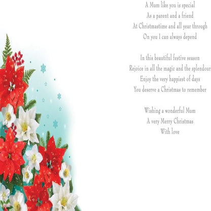 Mum Christmas Card   – Traditional   -  Regal Publishing   -   9  x  6  inches