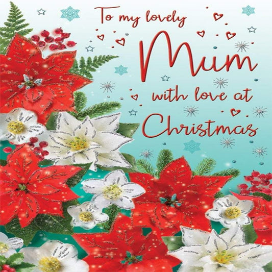 Mum Christmas Card   – Traditional   -  Regal Publishing   -   9  x  6  inches