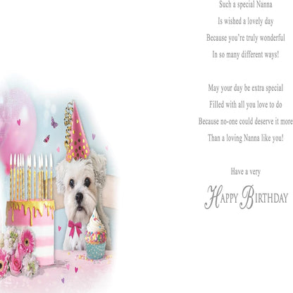 Nanna Birthday Card     -    Regal Publishing   -   9 x 6 inches