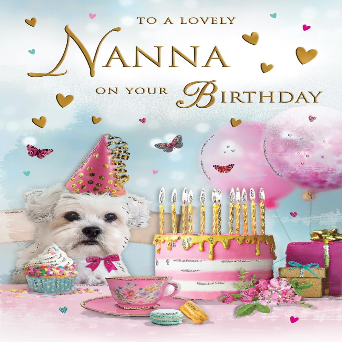 Nanna Birthday Card     -    Regal Publishing   -   9 x 6 inches