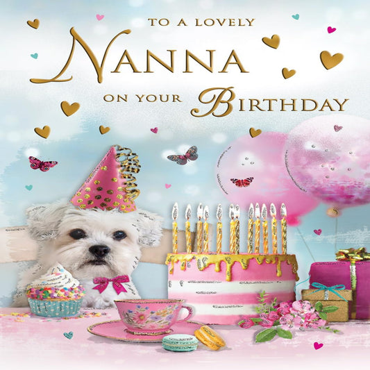 Nanna Birthday Card     -    Regal Publishing   -   9 x 6 inches