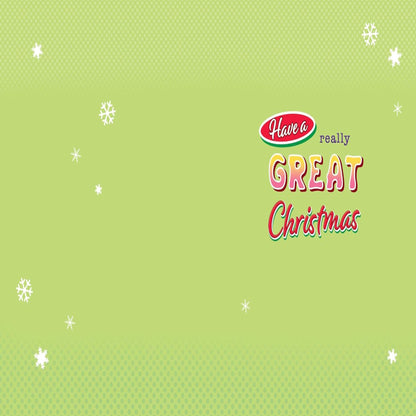 Nanny & Grandad Christmas Card | Piccadilly Greetings Modern Design  -  8 x 6 inches
