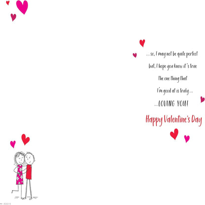 Piccadilly Greetings Amazing Wife Valentine’s Day Card with Poem    -    9   x   6   inches