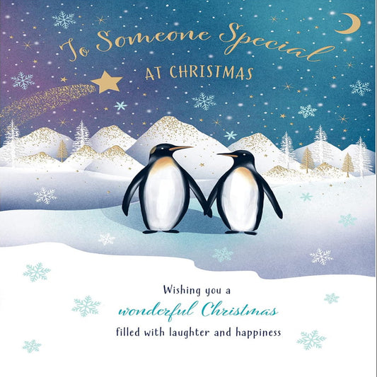 Piccadilly Greetings Someone Special Character Christmas Card - 9 x 6 inches