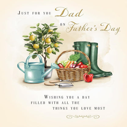 Piccadilly Greetings Father's Day Card for Dad   –    Traditional Father's Day Greetings Card   -   8 x 6 inches