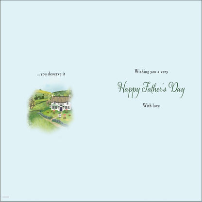 Piccadilly Greetings Father’s Day Card for Dad from Son & Daughter-in-Law    -    9   x   6 inches