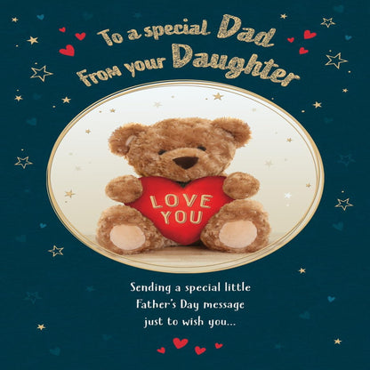 Piccadilly Greetings Father’s Day Card for a Special Dad -  9 x 6 inches