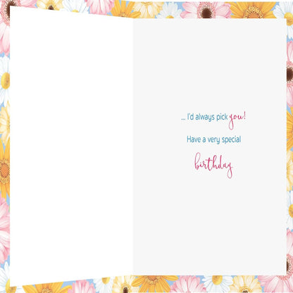 Piccadilly Greetings Luxury Birthday Card for Special Friend | Contemporary Koko Designs Card    -    8 x 6 inches