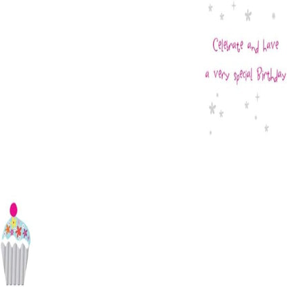 Piccadilly Greetings Modern Cousin Birthday Card    -   8   x   6 inches