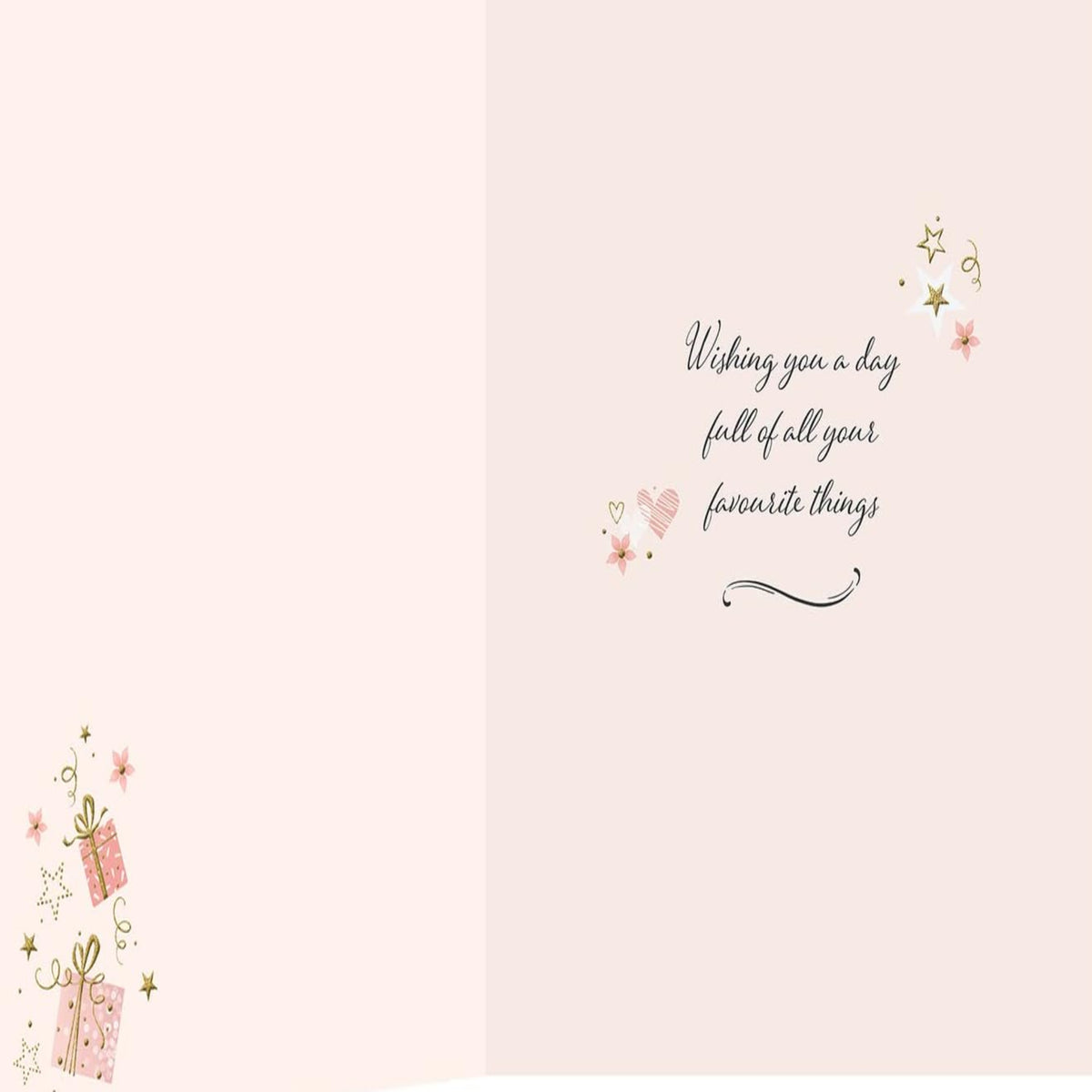 Piccadilly Greetings Modern Female Birthday Card   -   8 x 6 inches