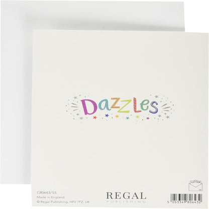 Regal Publishing 40th Birthday Card  -  Modern Milestone Age 40  -   8  x  6 inches