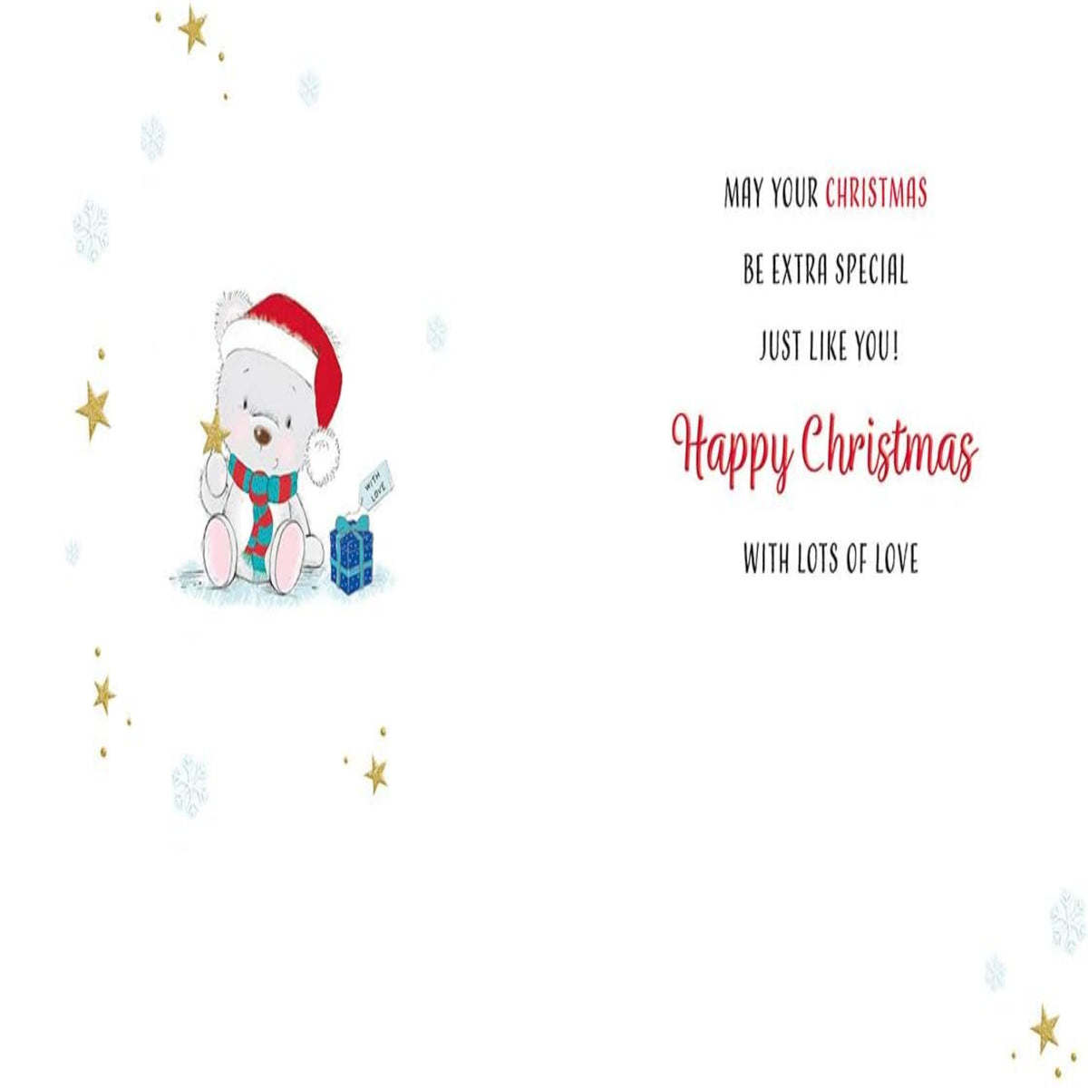 Regal Publishing Cute Christmas Card for Great Grandson    -    9   x   6  inches