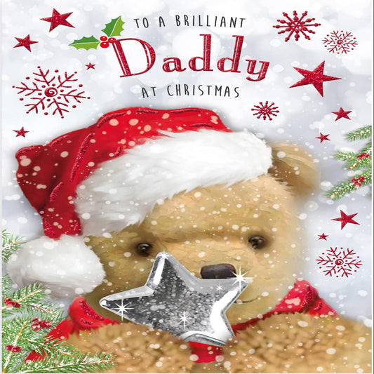 Regal Publishing Cute Daddy Christmas Card - 9 x 6 inches