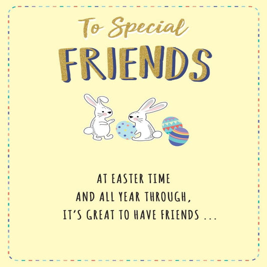 Regal Publishing Easter Card for Friends | Traditional Easter Greeting Card   -   8 x 6 inches
