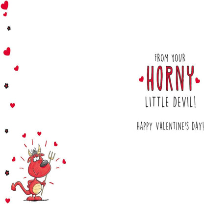 Regal Publishing Funny Valentine's Day Card for Girlfriend   -   9 x 6 inches