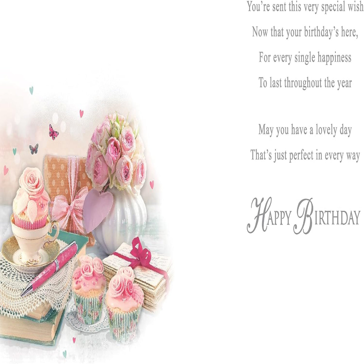 Regal Publishing Grandma Birthday Card with Cake Design | Traditional   -   8 x 6 inches