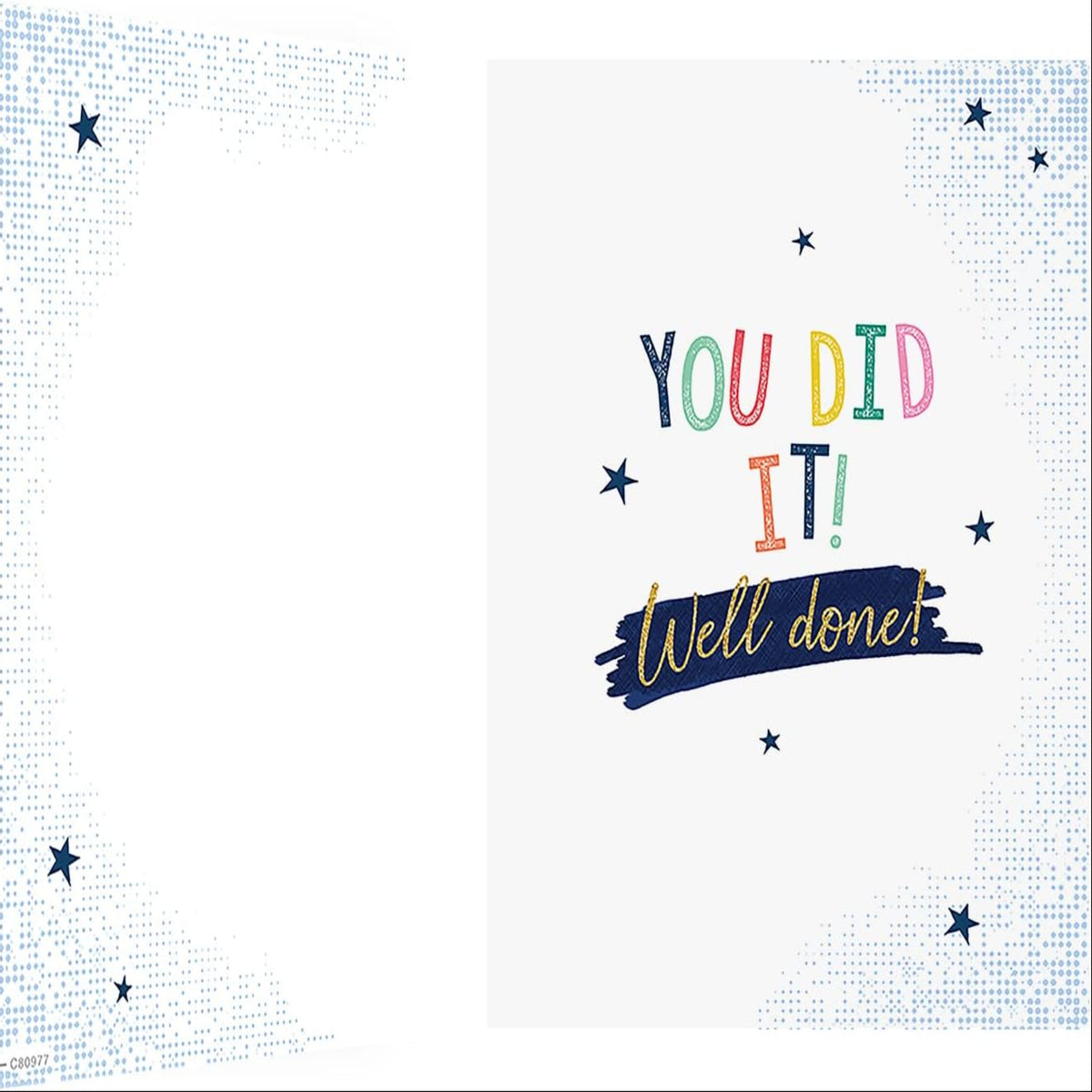 Regal Publishing Modern Exam Congratulations Card   -   8 x 6 inches