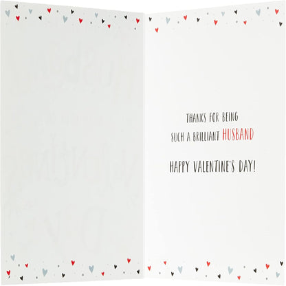 Regal Publishing Modern Valentine's Card for Husband | Romantic Husband Card    -   8 x 6 inches