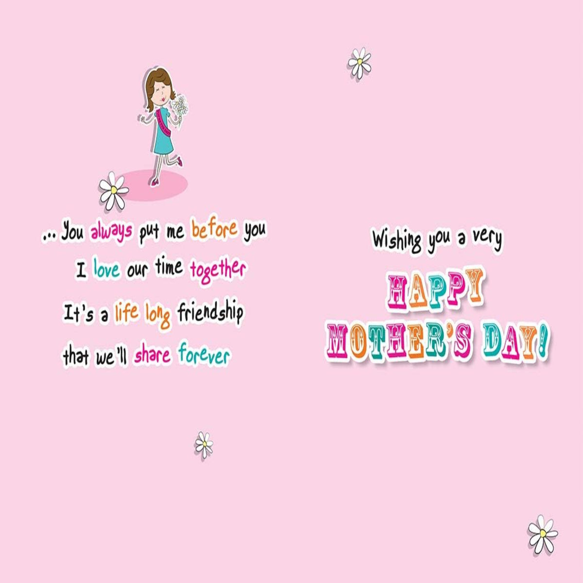 Regal Publishing Mother’s Day Card    -    9   x   6  inches