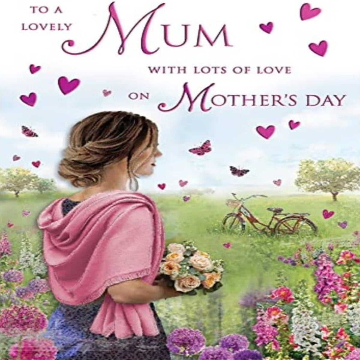 Regal Publishing Mother's Day Card for Mum | Beautiful Mother's Day Greeting Card   -   9  x  6 inches