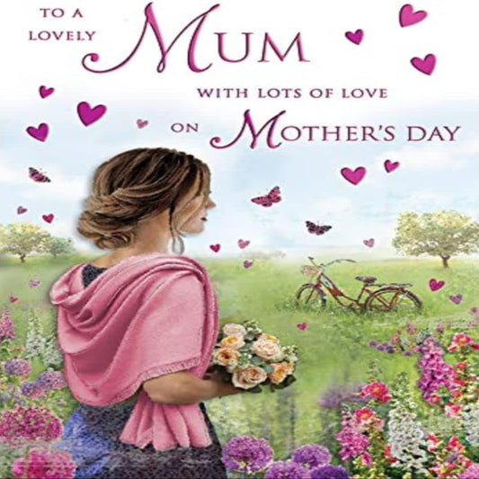 Regal Publishing Mother's Day Card for Mum | Beautiful Mother's Day Greeting Card   -   9  x  6 inches