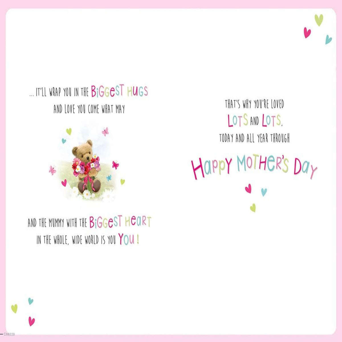 Regal Publishing Mother's Day Card for Mummy | Cute Mum Greeting Card  -    9 x 6 inches