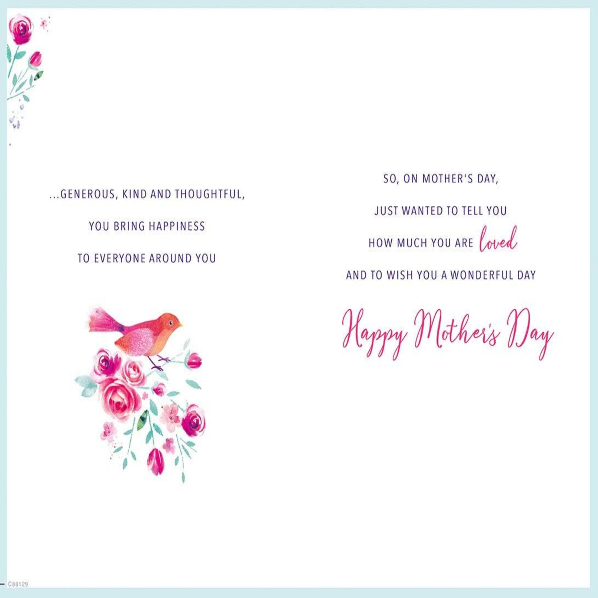 Regal Publishing Mother’s Day Card for Mum   -   10   x   7   inches