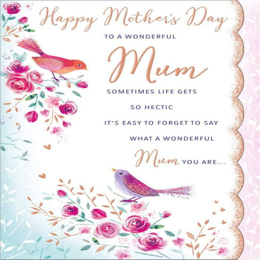 Regal Publishing Mother’s Day Card for Mum   -   10   x   7   inches