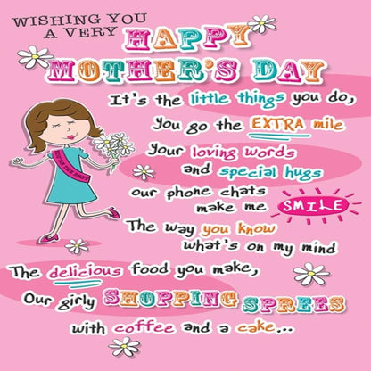 Regal Publishing Mother’s Day Card    -    9   x   6  inches