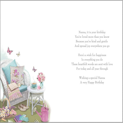 Regal Publishing Nanna Birthday Card   -   9 x 6 inches