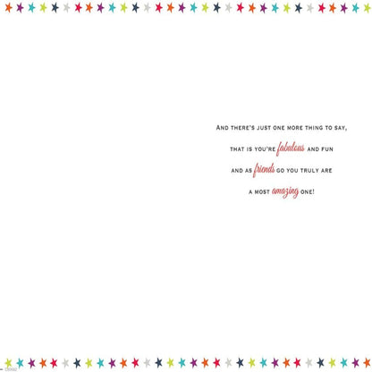 Regal Publishing Sentimental Birthday Card for Friend | Heartfelt Wishes Greeting Card    -    9  x  6 inches