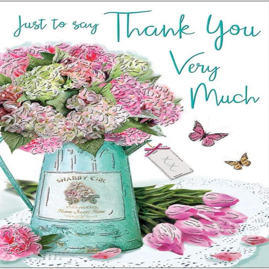Regal Publishing Thank You Card  -  9 x 6 inches