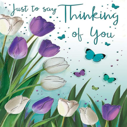 Regal Publishing Thinking of You Card   -    8   x  6   inches
