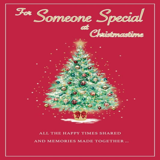 Regal Publishing To Someone Special at Christmas Card - 9 x 6 inches